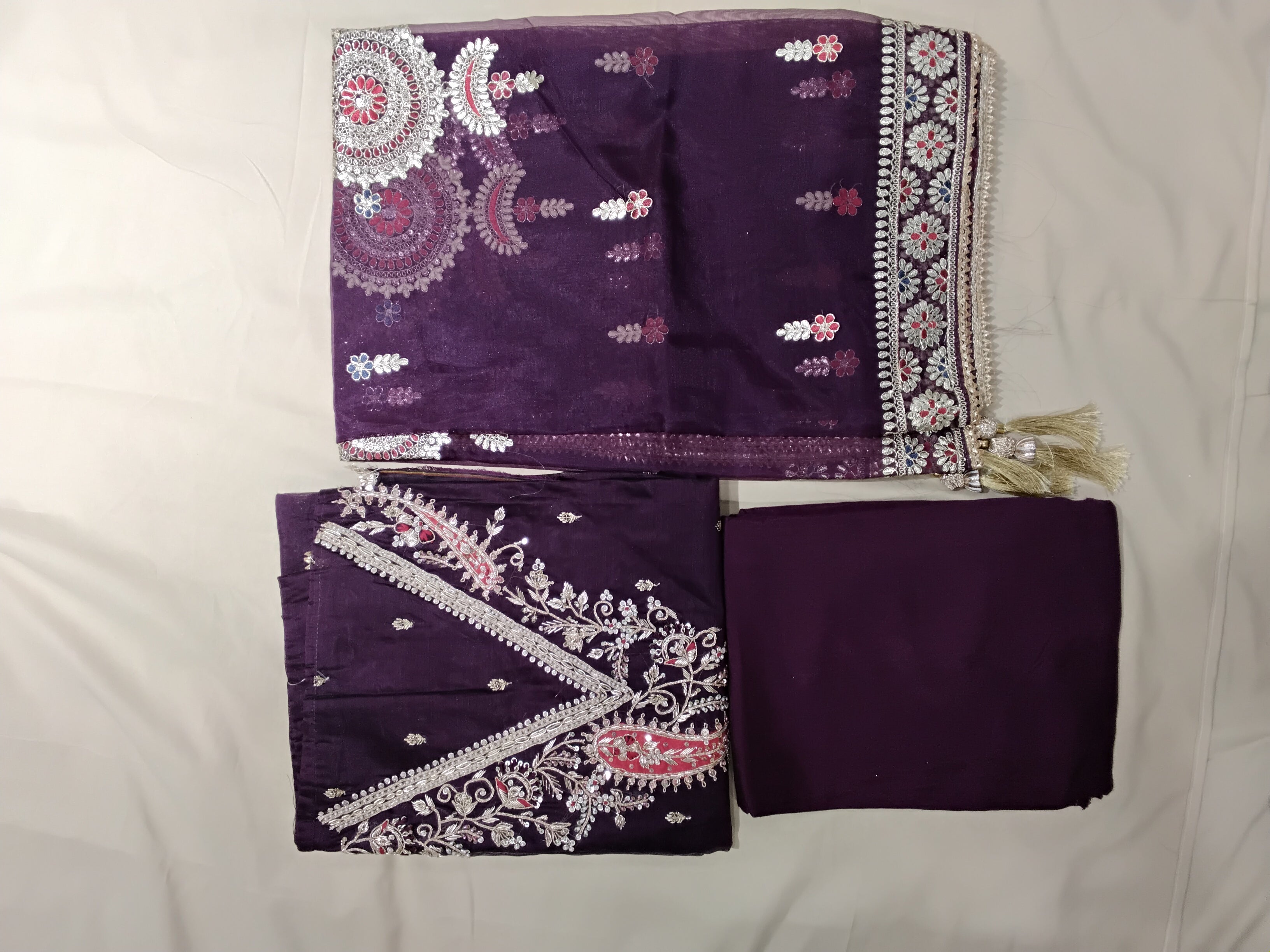 Unstitched Suit Set