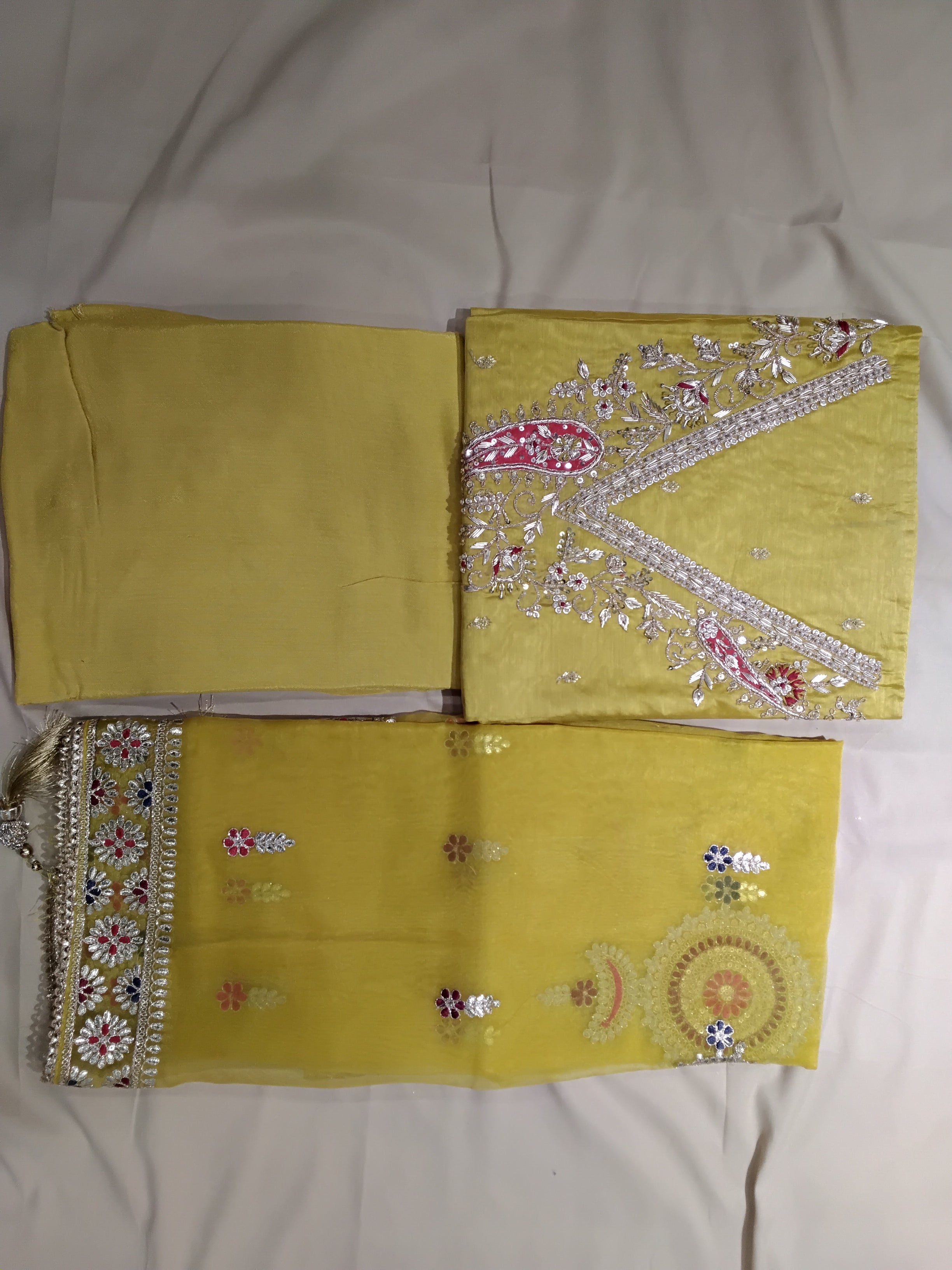 Unstitched Suit Set