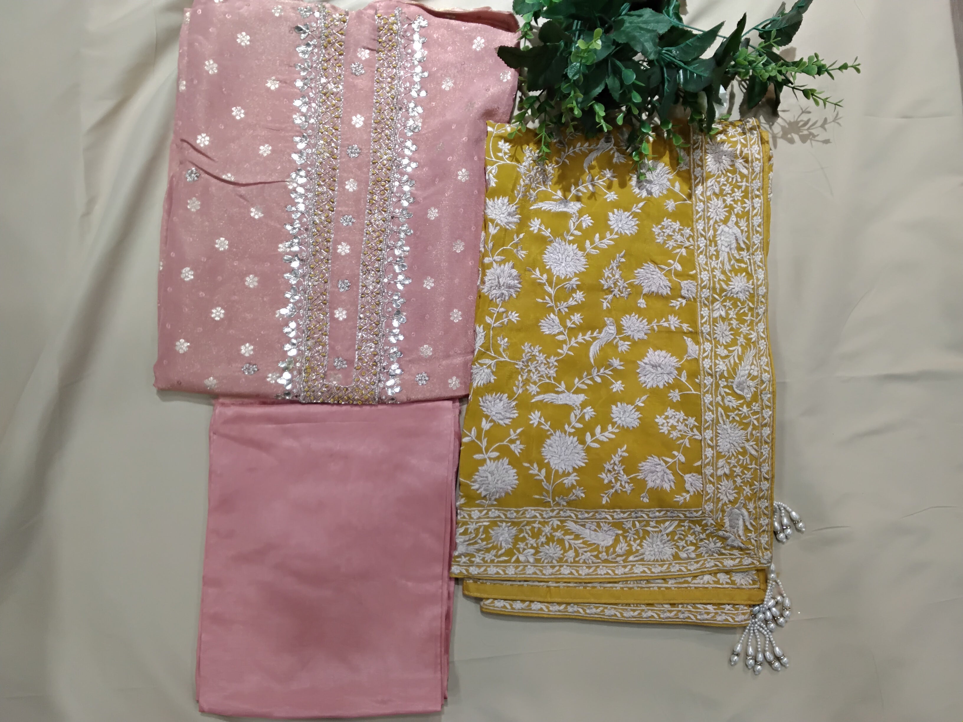 Unstitched Suit Set