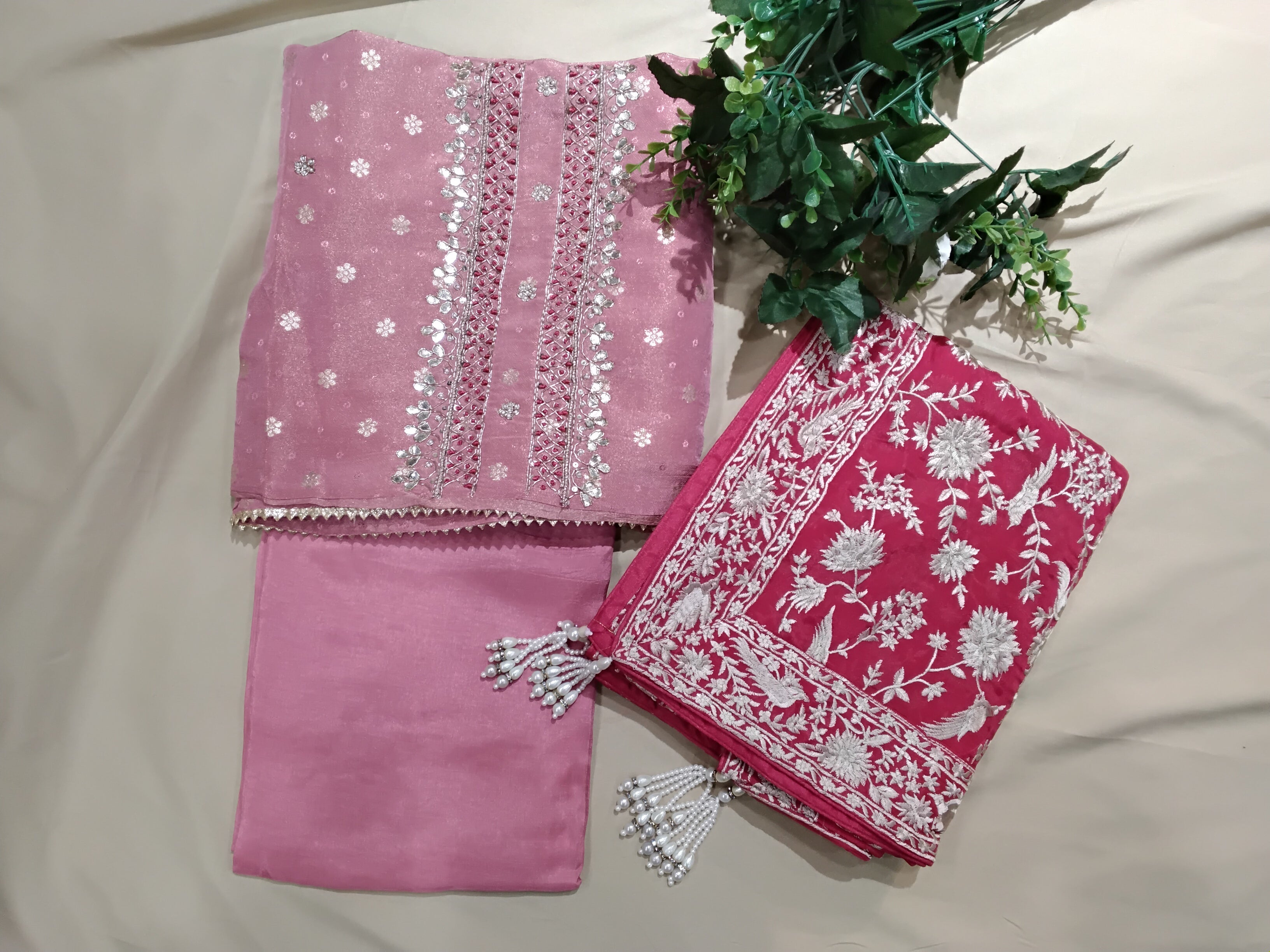 Unstitched Suit Set