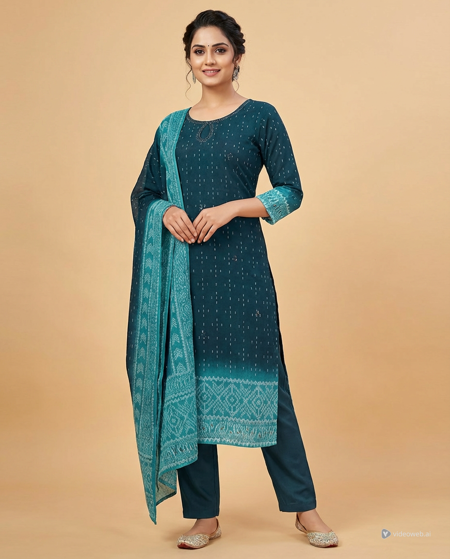 Printed Pant Suit