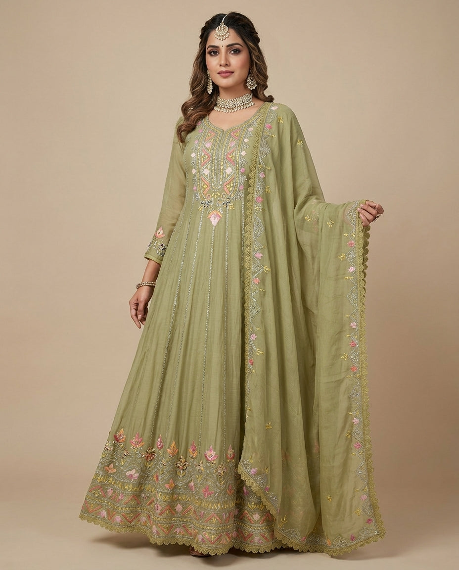 Gown-Style Anarkali