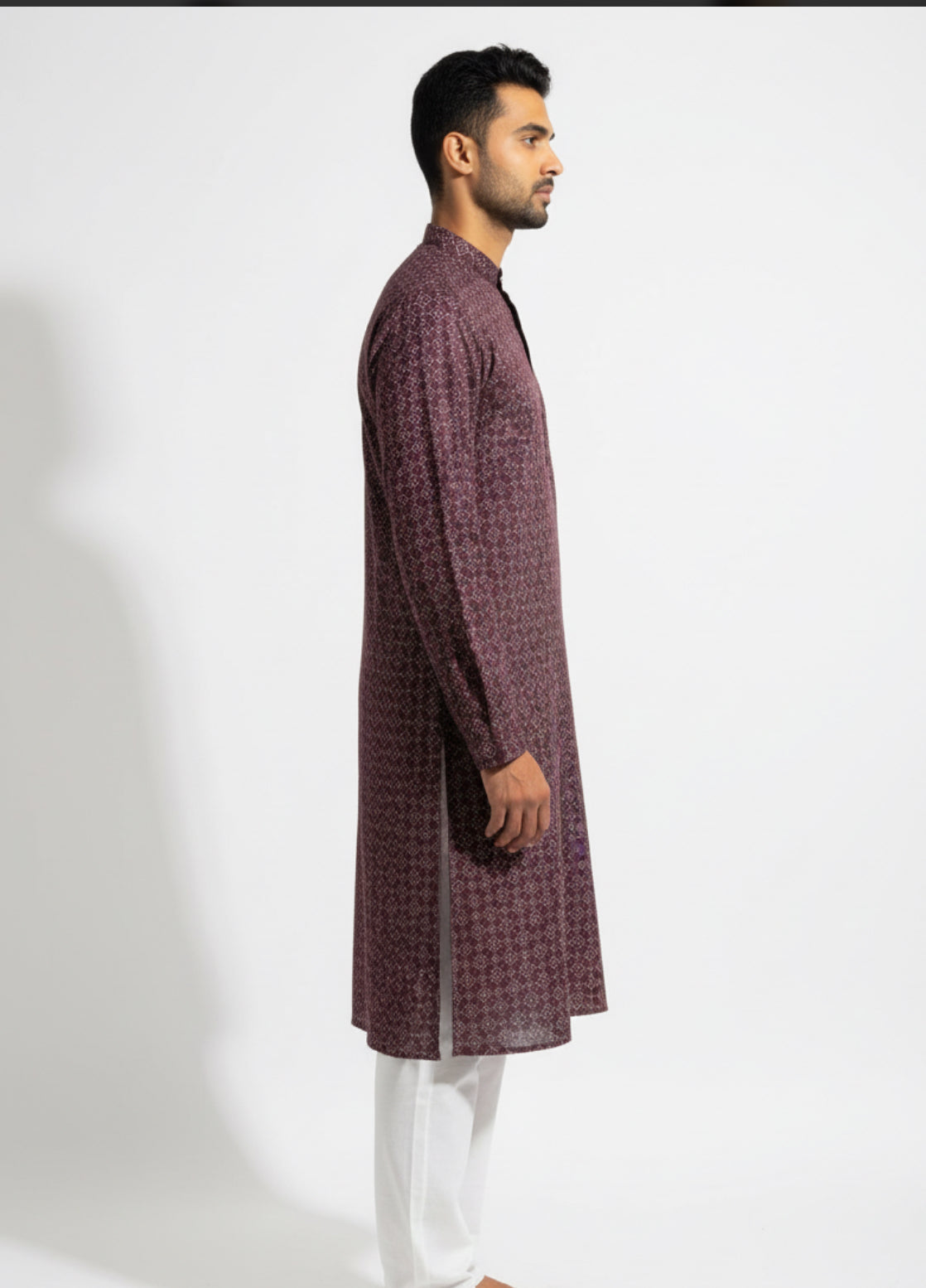 Maroon Kurta Pajama