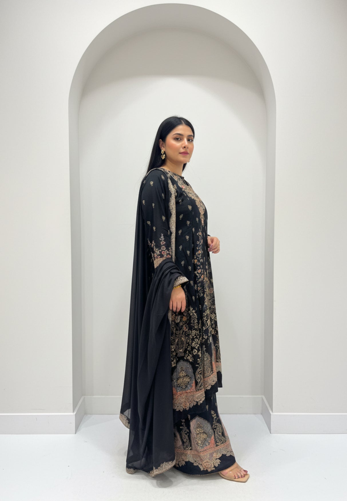 Printed Palazzo Suit