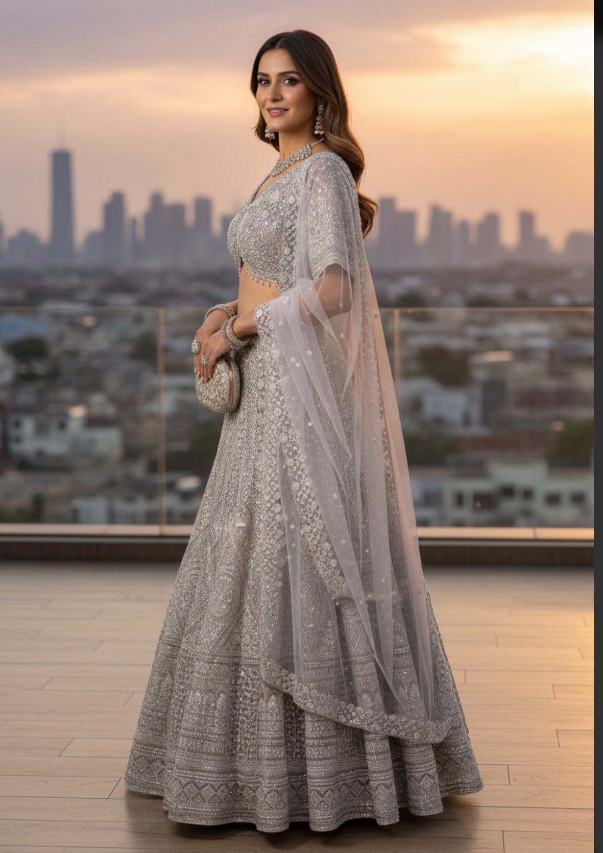 Embroidered Lehenga Set