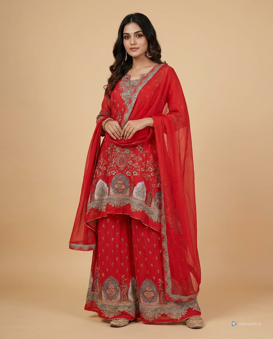 Printed Palazzo Suit