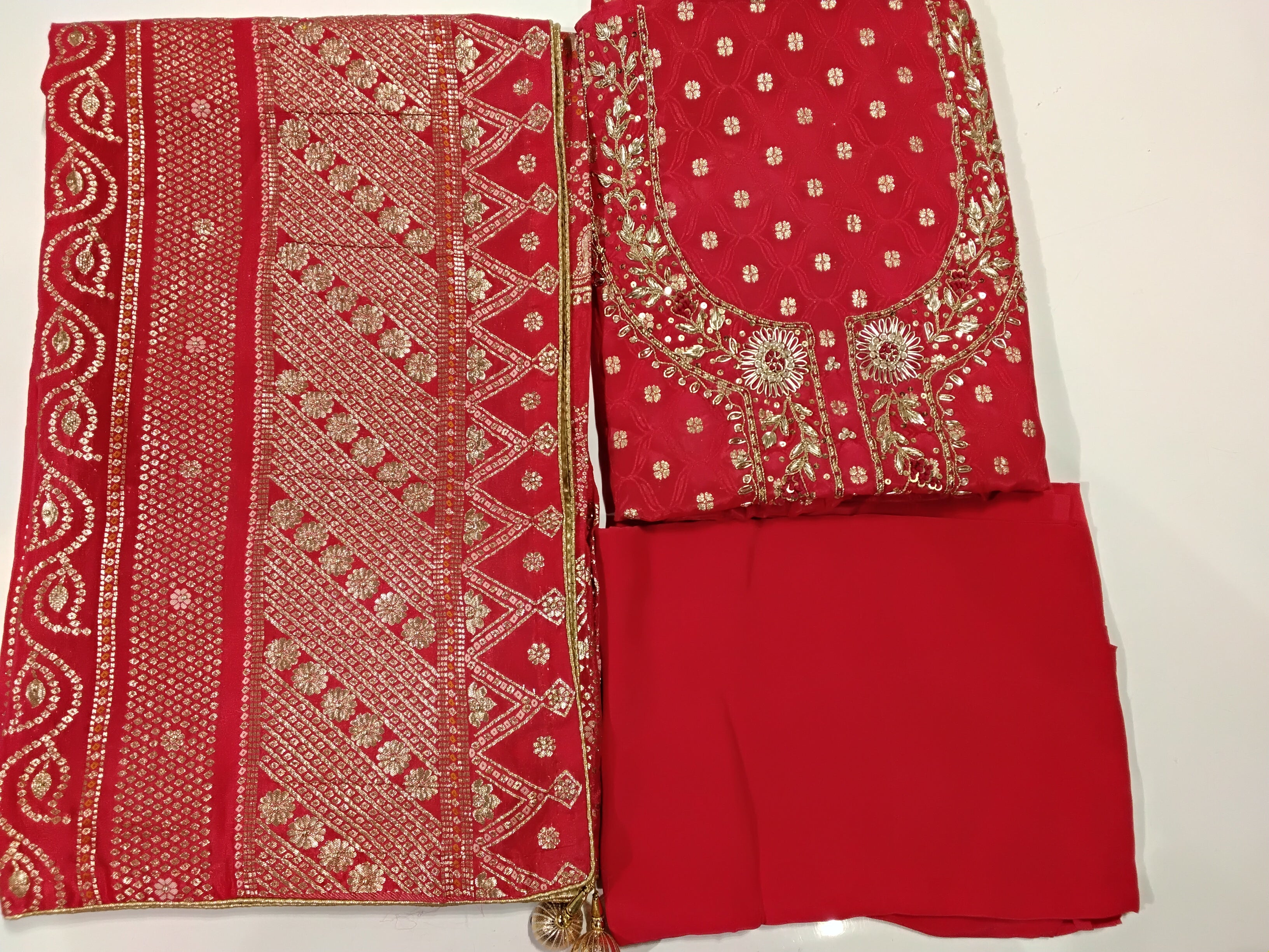 Unstitched Suit Set
