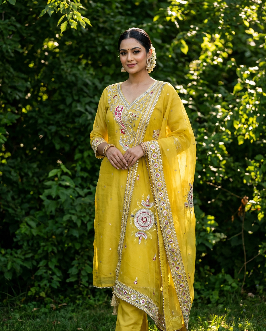 Unstitched Suit Set