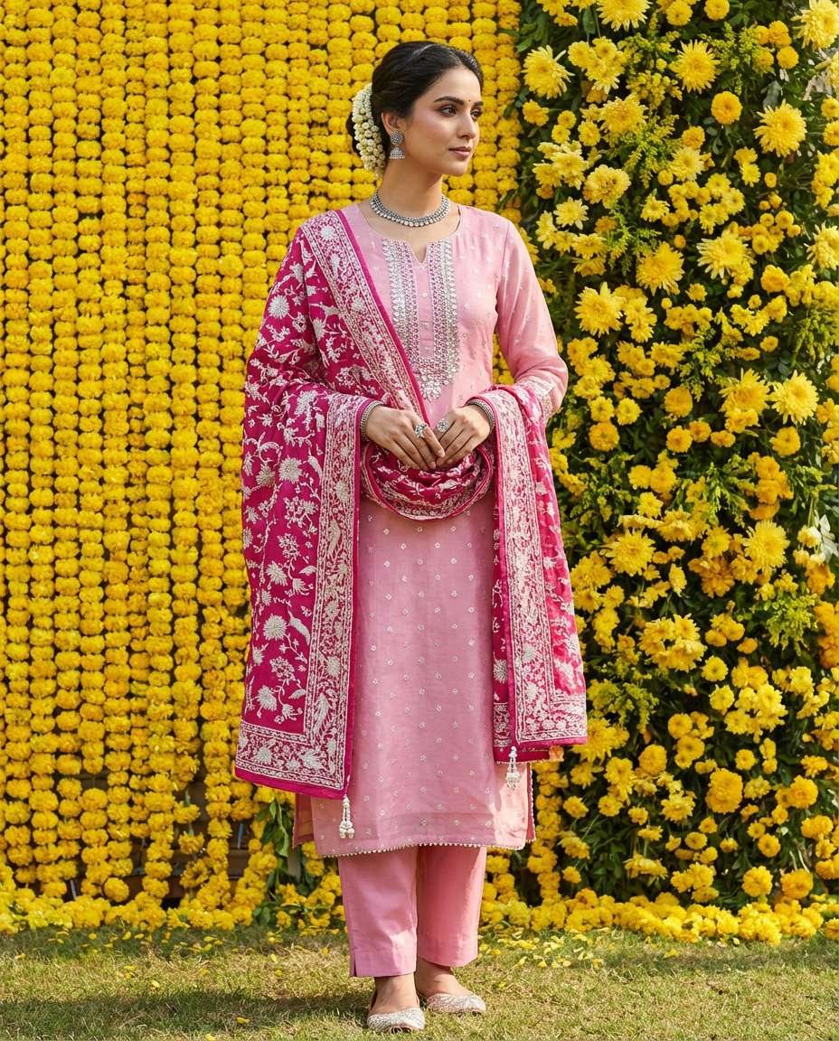 Unstitched Suit Set