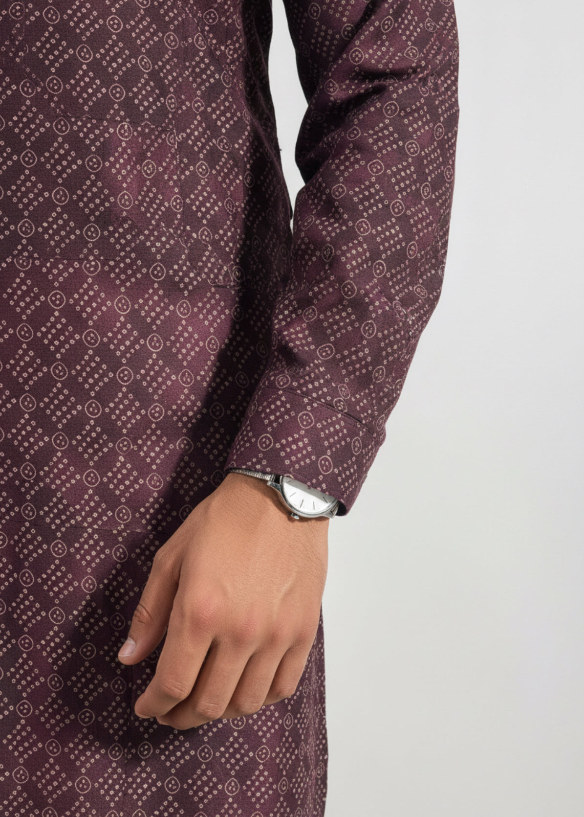 Maroon Kurta Pajama