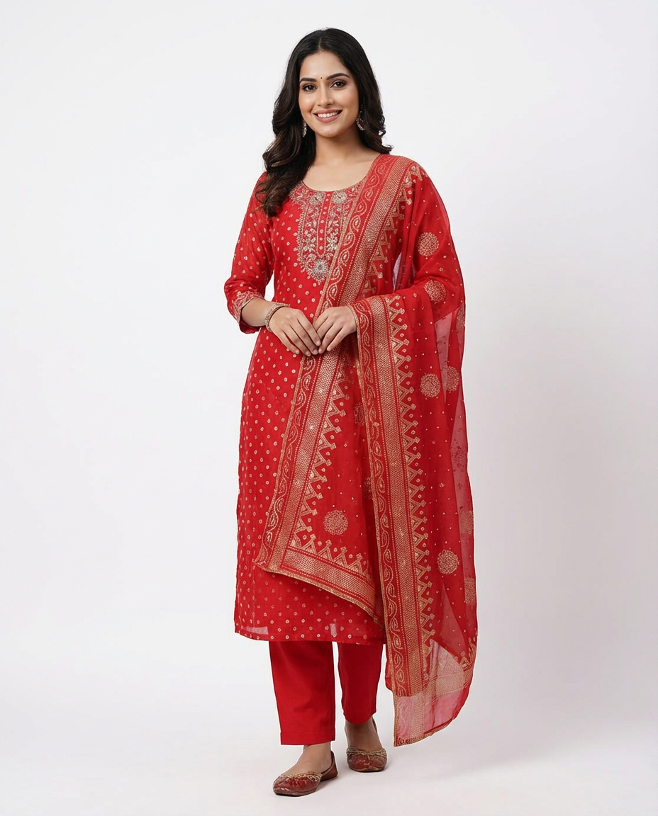 Unstitched Suit Set